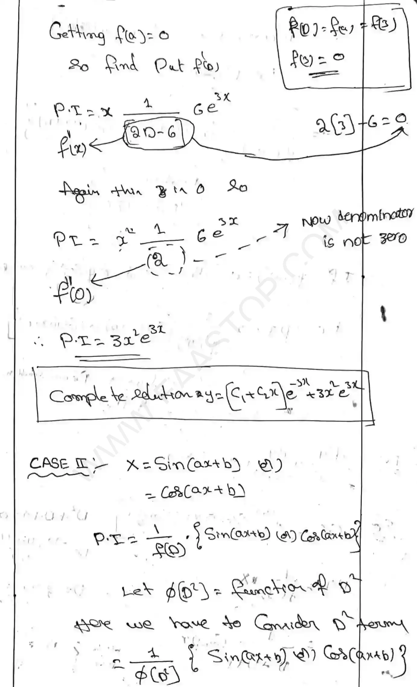 Page 21 of Higher order Differential Equations
